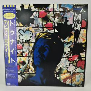 [ used ]LP obi attaching poster attaching David Bowie( David * bow i)[Tonight(tu Night )]12 -inch /Toshiba Records/ Toshiba EMI(EYS-91092)