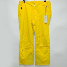 【中古・未使用品】KJUS チュース MEN FORMULA PANTS フォーミュラパンツ 2XL 56 イエロー MS20-E03 メンズ スキーウェア スノーパンツ_画像1