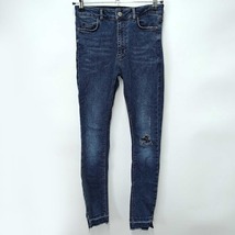 【中古】ザラ Trafaluc denimwear ストレッチ スキニー デニム ジーンズ EUR38 レディース ZARA_画像1