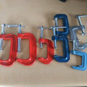  clamp 7 point set c shape type clamp cheap selling out start s