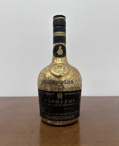 SNT210 未開栓 COURVOISIER クルボアジェ ナポレオン クール インペリアル コニャック 古酒 ブランデー NAPOLEON ゴールド 700ml