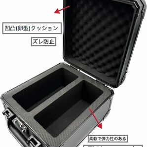 高品質TSAロック使用 ARS BGS PSA マグネットローダー アタッシュケース 収納保管ケース 新品の画像4