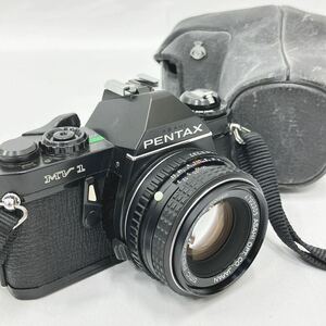 PENTAX ペンタックス MV1 SMC PENTAX-M 1:2 50mm 一眼レフ フィルムカメラ ケース付き　R阿0228