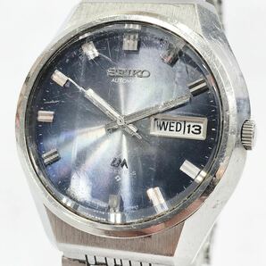 稼働品 SEIKO セイコー LM 5606-8060 デイデイト カットガラス 23石 自動巻き メンズ腕時計 シルバー ケース付き R阿0407☆の画像2