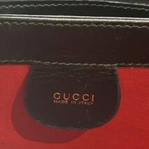 GUCCI グッチ バンブー ハンドバッグ 2way レザー 黒 000・2046_画像8