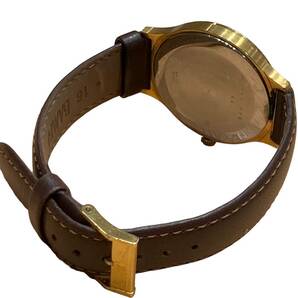 LONGINES ロンジン 手巻き 17石 メンズ腕時計 社外ベルト シャンパン文字盤の画像4