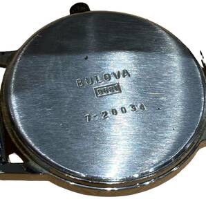 BULOVA ブローバ ロンシャン シルバーカラー ※社外ベルト 腕時計 文字盤シルバーの画像5