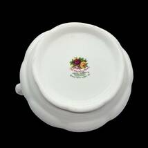 ☆1円ROYAL ALBERT ロイヤルアルバート シュガーポット オールド カントリー ローズ 食器_画像6