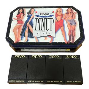 ZIPPO ジッポー 1996 Collectible of the Year PINUP girls ピンナップガール THE Four Seasons 1996年製 4点セット ライター