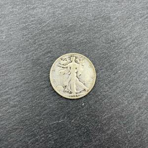 アメリカ銀貨 ウォーキングリバティ 1/2ドル 50セント ハーフダラー 1944年 12.3ｇ アンティークコイン コレクション