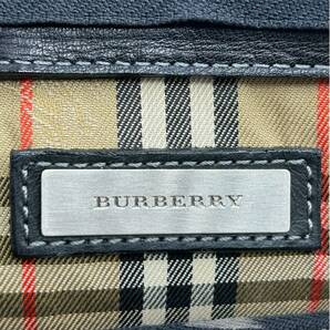 BURBERRY バーバリー クラッチバッグ セカンドバッグ ブラック ノバチェックの画像10