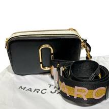 MARC JACOBS マークジェイコブス スナップショット カメラバッグ レディース 黒 ショルダーバッグ_画像1