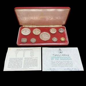 COMMONWEALTH OF THE BAHAMAS PROOF SET MINTED AT THE FRANKLIN MINT バハマ フランクリンミント プルーフ貨幣セット 1974年 コイン