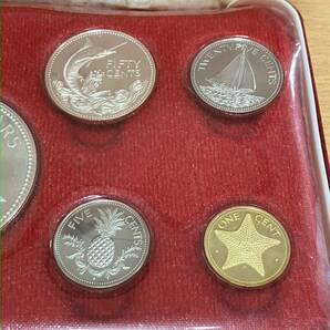 COMMONWEALTH OF THE BAHAMAS PROOF SET MINTED AT THE FRANKLIN MINT バハマ フランクリンミント プルーフ貨幣セット 1974年 コインの画像4