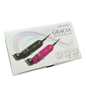 新品 未使用品 スピーディク グラシア SPEEDIK GRACIA トリミング用 電気バリカン ブラック 1mm替刃付 理美容家電の画像1