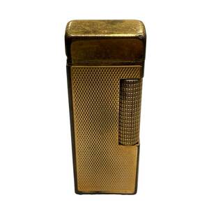 Dunhill ダンヒル ガスライター ゴールドカラー ローラー式 喫煙具 アンティーク