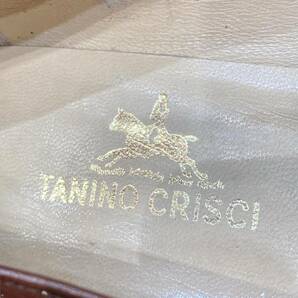 タニノクリスチー TANINO CRISCI 本革レザー 茶色 パンプスの画像7
