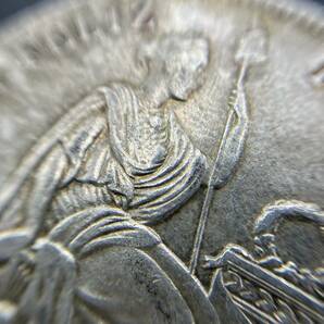 ペルー銀貨 1ソル 1934年 キーホルダー部分 SV925 アンティークコイン コレクションの画像4