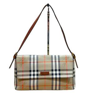 BURBERRY バーバリー ノバチェック ベージュ系 ハンドバッグ