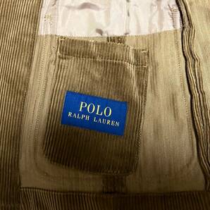 POLO RALPH LAUREN ラルフローレン ジャケット コーデュロイ シングルジャケット コットン100% キャメル系 メンズ XSサイズの画像8