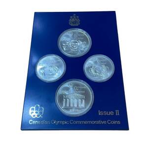 1976年 モントリオールオリンピック 記念硬貨 10ドル銀貨 5ドル銀貨 SV925 4点セット