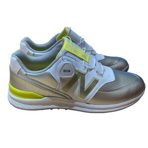 NEW BALANCE ニューバランス NEW BALANCE GOLF ニューバランスゴルフ ゴルフシューズ UGBF996X 26.5ｃｍ ホワイト系の画像3