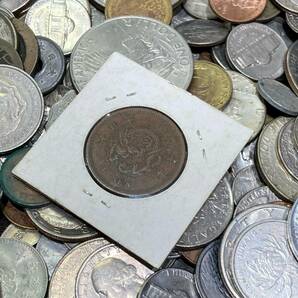 外国銭おまとめ 約4kg 古銭 硬貨 紙幣 天保通宝 メキシコ 中国 世界 アジア ヨーロッパ 他 海外貨幣 外貨の画像6