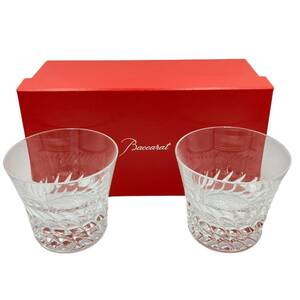 ★極美品 Baccarat バカラ グローリア タンブラー ロックグラス ペア 2客 セット