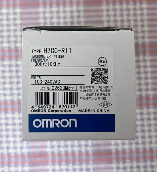 OMRON H7CC-R11 デジタルタコメータ