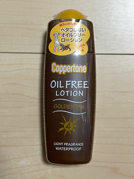 コパトーン ゴールデン タン オイルフリー ローション(SPF4) 120ml 1個