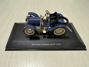 Mercedes Simplex 40 PS 1902 メルセデス シンプレックス 1/43 ケース・箱付き