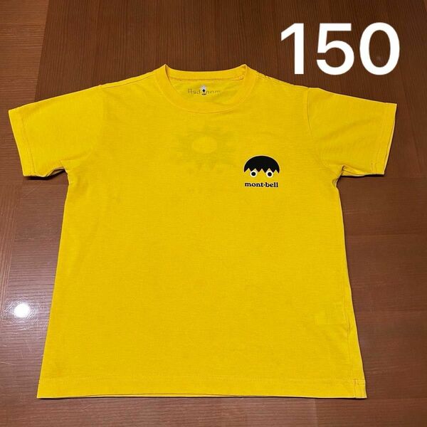 お値下げ)モンベル mont-bell Tシャツ 半袖Tシャツ 半袖　ウィックロン　キッズ　150 夏　カッパ　河童