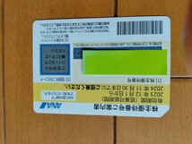 ●ANA 全日空 株主優待券 6枚 有効期限:2024年11月30日 送料無料 _画像3