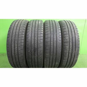 ダンロップ ENASAVE EC300+ 165/60R15 4本SET◆2018年製7分山オンロード◆中古 1本に傷あり◆白石区手渡し可◆ハスラー,ソリオ,キャスト等