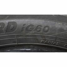 ヨコハマ ice GUARD iG60 165/55R15 75Q 日本製 1本のみ◆2021年製7分山スタッドレス◆中古 特筆すべき損傷はなし◆白石区手渡し可_画像6