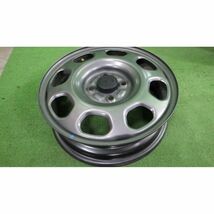 マツダ フレア 純正スチールホイール 15x4.5J 4穴 100 +45 4本SET◆中古 若干の傷,腐食あり◆白石区手渡し可◆6041508E04SK04_画像2