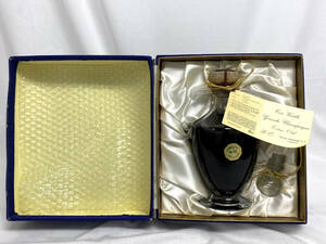 **[ rare rare unopened ] mezzo n pull nie extra Old crystal te Canter cognac brandy Old bottle **