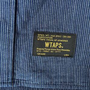 PINSTRIPE L/S L 15AW WTAPS シャンブレー デニム シャツ ピンストライプ の画像4