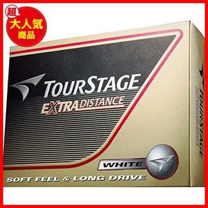 ★ホワイト★ 【限定！特価！】 ゴルフボール TOURSTAGE BRIDGESTONE(ブリヂストン) エクストラディスタンス 1ダース ql24