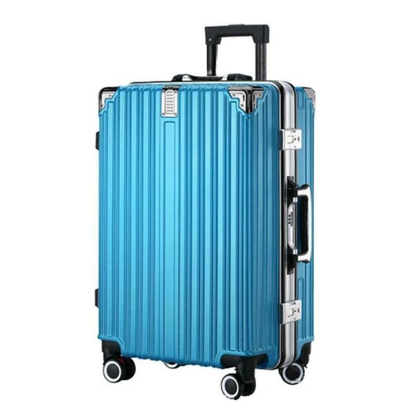 キャリーケース Mサイズ ブルー スーツケース
