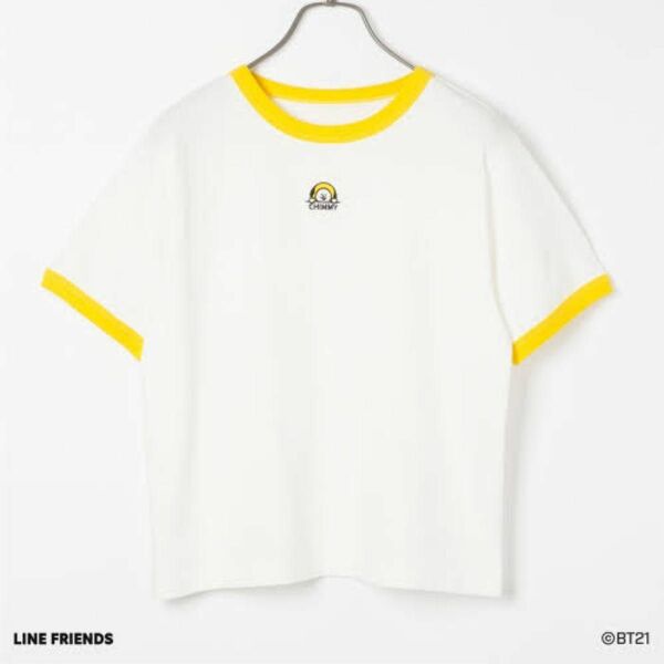 BT21 heather ヘザー コラボTシャツ chimmy チミー 半袖Tシャツ