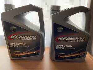 ★☆KENNOL PERFORMANCE OIL EVOLUTION 0w-30 5L×2個 ACEA A3/B4 API SN/CF　未開封☆★