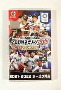 【Switch】 eBASEBALL プロ野球スピリッツ2021 グランドスラム 中古品