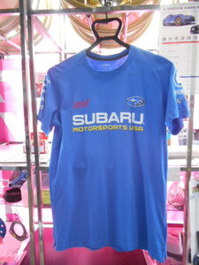 【SALE】SUBARU MOTARSPORTS USA オフィシャルチームTシャツ サイズ：L