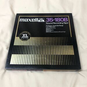 マクセル オープンリールテープ 10号 UDXL UD 35-180B バックコートタイプ 数回録音再生のみ 保存良好 使用少なく良品