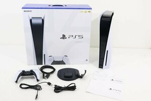 25JD●Playstation5 PS5 本体 CFI-1200A プレイステーション5 プレステ5 動作正常 SONY 欠品あり 難あり中古