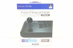 24MA●HORI PS4 PS3 PC 対応 ファイティングスティック mini 動作確認済み 中古 PlayStation4 PlayStation3