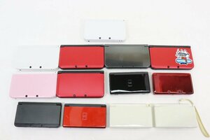 25JD●3DS DSLite 3DSLL New3DS New3DSLL 計13台 まとめ セット 任天堂 動作未確認 ジャンク