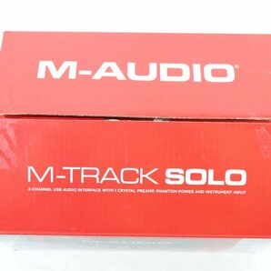 49JD●M-AUDIO M-Track Solo DTM オーディオインターフェース 中古の画像10