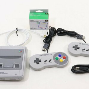 25JD●クラシックミニ スーパーファミコン 任天堂 USBACアダプター 箱 取扱説明書欠品 動作正常 中古の画像1